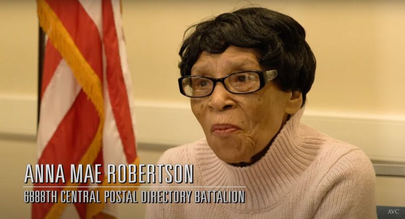 Anna Mae Robertson from the trailblazing Six Triple Eight dies at 101 years old