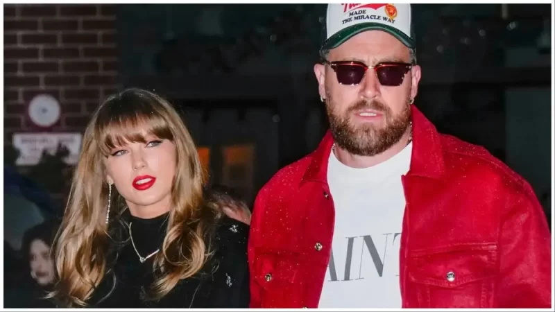 ‘He Looks Like an Overweight Jock’: Taylor Swift’s Youthful Date Night Look Next to Travis Kelce’s Bulked-Up Offseason Physique Leaves Fans Stunned