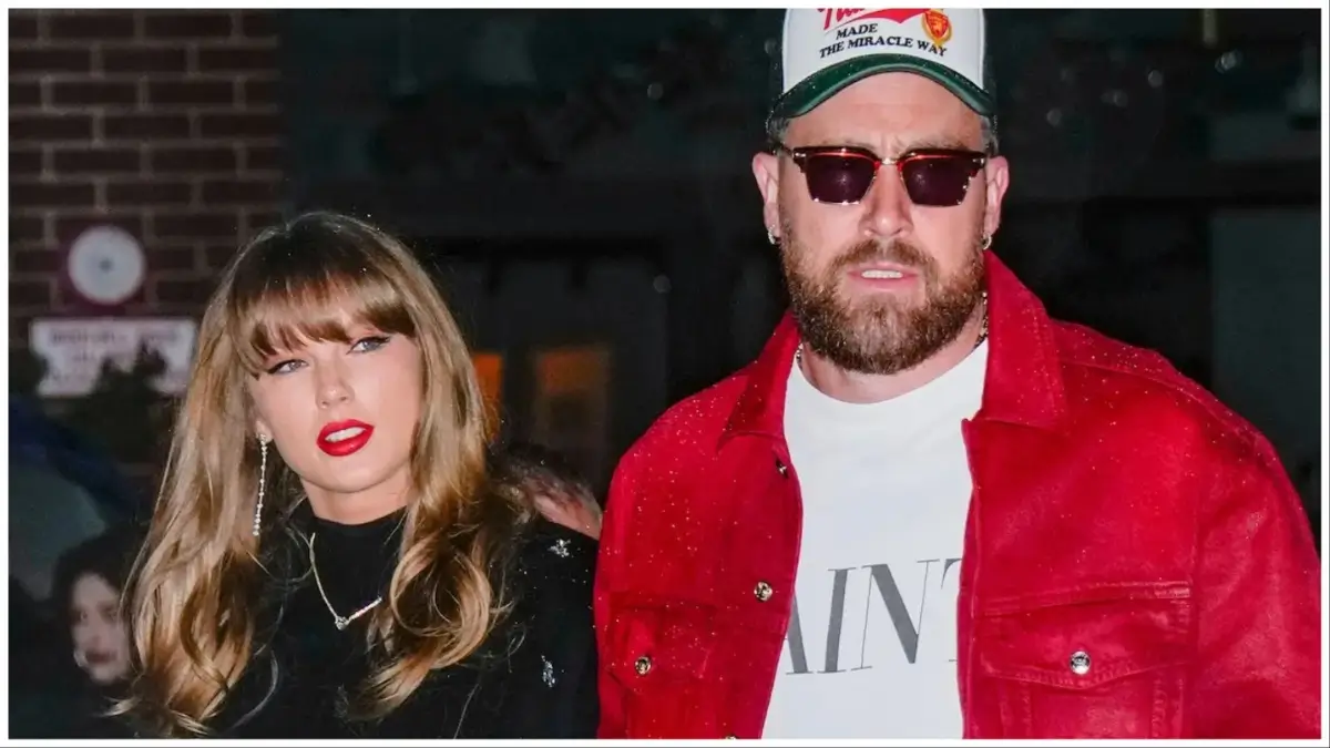 ‘He Looks Like an Overweight Jock’: Taylor Swift’s Youthful Date Night Look Next to Travis Kelce’s Bulked-Up Offseason Physique Leaves Fans Stunned