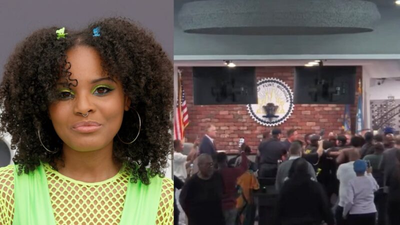 Mari Copeny aka ‘Little Miss Flint’ speaks out as chaos erupts during Flint City Council meeting