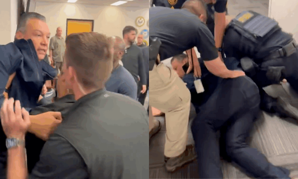 Kamala Harris, top Democrats slam Trump officials for handcuffing and removing Sen. Alex Padilla at explosive press event