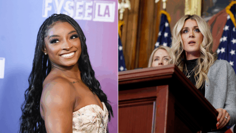 Simone Biles remains unbothered as Riley Gaines claps back in transphobia-fueled feud