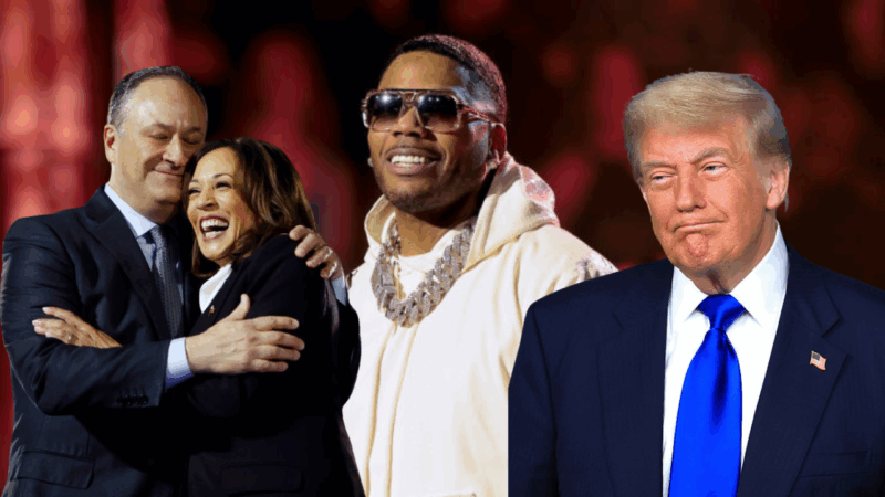 Nelly takes dig at Kamala Harris and her ‘white husband’ while defending Trump inauguration performance