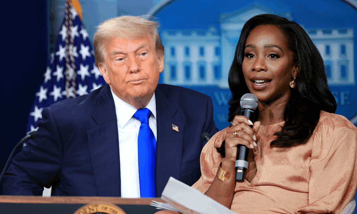 Abby Phillip’s calm response to President Trump’s meltdown goes viral