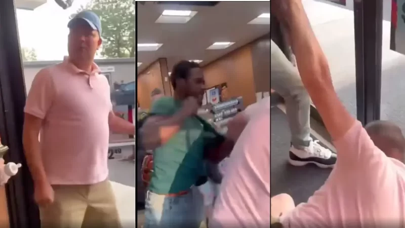 ‘Don’t Touch Me’: White Man Who Threatened to Kill Black Man Quickly Switches Gears After Realizing He Got More Than What He Bargained for