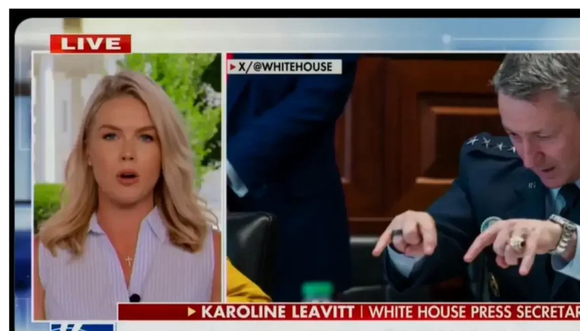 ‘Pure Shamelessness’: Press Secretary Karoline Leavitt Was Publicly Humiliated for Wearing Diamond Cross While Spewing Lies—Then It Vanished, Until Viewers Noticed Something Strange