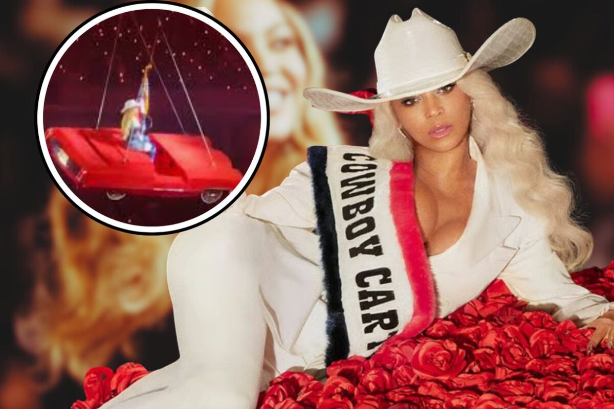 5 thoughts Beyoncé might’ve had while floating in the air—stuck in a car—at her Houston concert