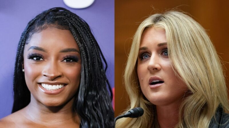 Simone Biles clarifies her comments after slamming Riley Gaines for her views on trans athletes 