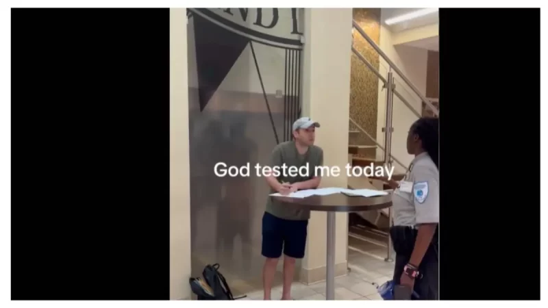 ‘I Don’t Feel Safe!’: Viral Video Captures White Man Allegedly Calling Black Man a ‘Peasant’—Then Flipping the Script with 911 Call Complaining He’s Surrounded by Black Security