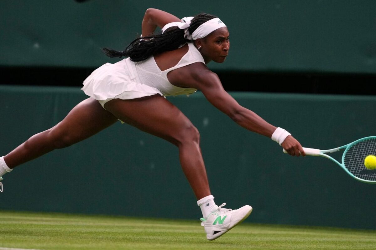 Coco Gauff is out in the first round of Wimbledon with a 7-6 (3), 6-1 loss to Dayana Yastremska