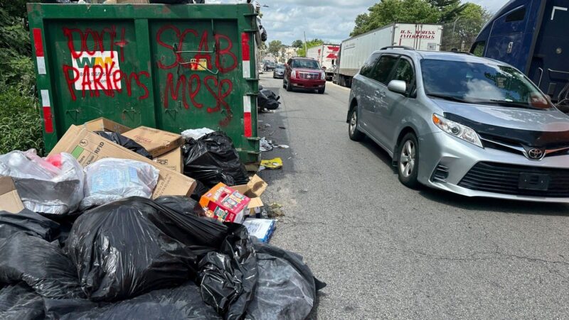 Philadelphia workers and city reach a deal to end strike that halted residential trash pickup