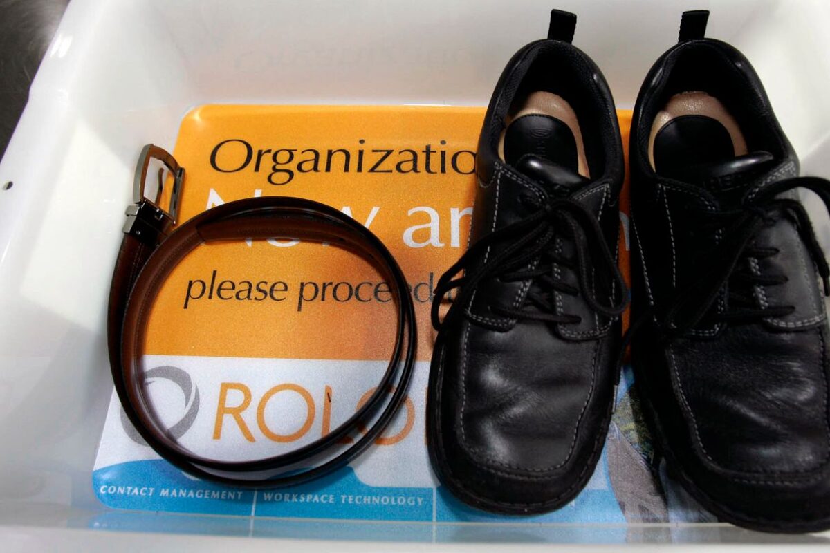 Travelers no longer have to remove their shoes during security screenings at US airports