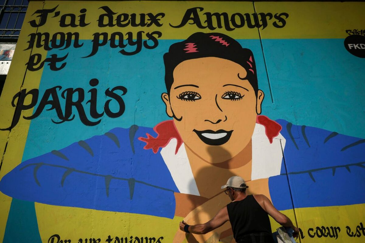 Paris unveils mural of Josephine Baker to honor her legacy