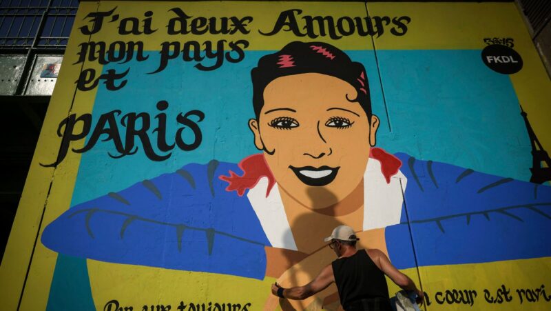 Paris unveils mural of Josephine Baker to honor her legacy