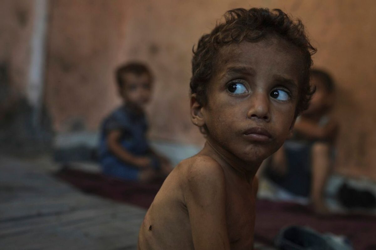 Democrats implore Trump to step up role in addressing suffering and starvation in Gaza