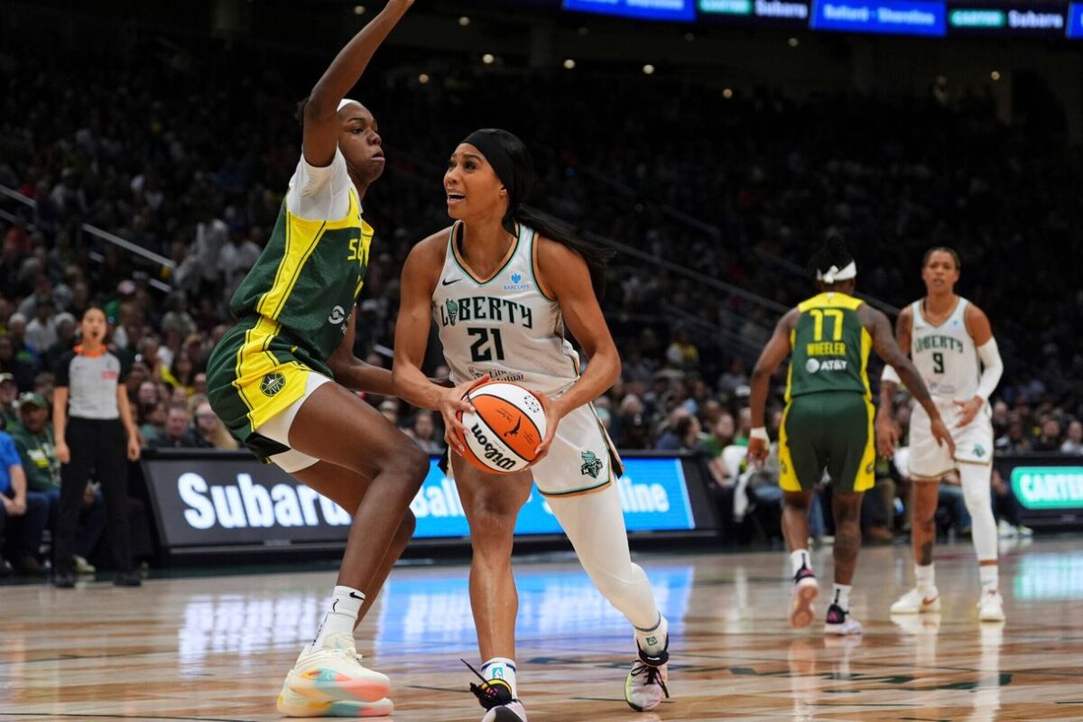 New York Liberty’s Isabelle Harrison is raising awareness about her brother’s struggle with lupus