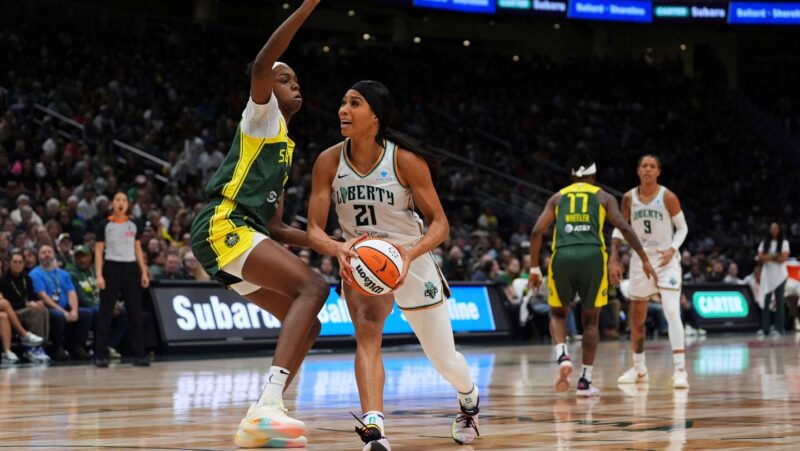 New York Liberty’s Isabelle Harrison is raising awareness about her brother’s struggle with lupus