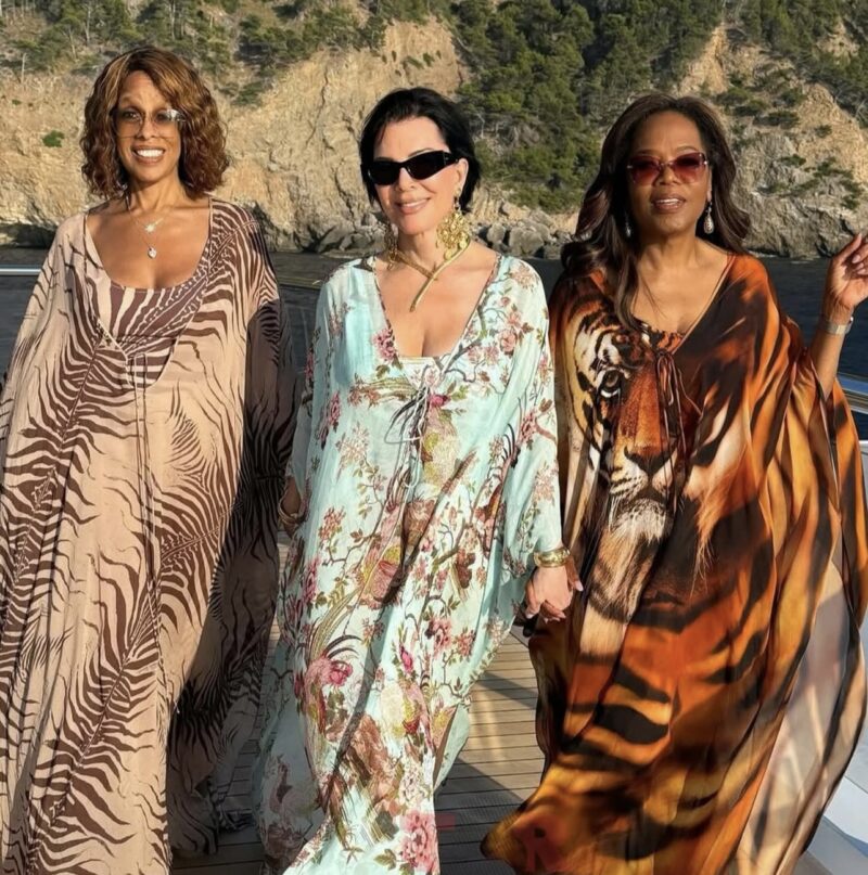 ‘Wigs Be a Hot Mess ALL THE TIME’: Oprah and Kris Jenner Slay, But Gayle King Gets Dragged for Her Wig and Feet in Viral Yacht Pic