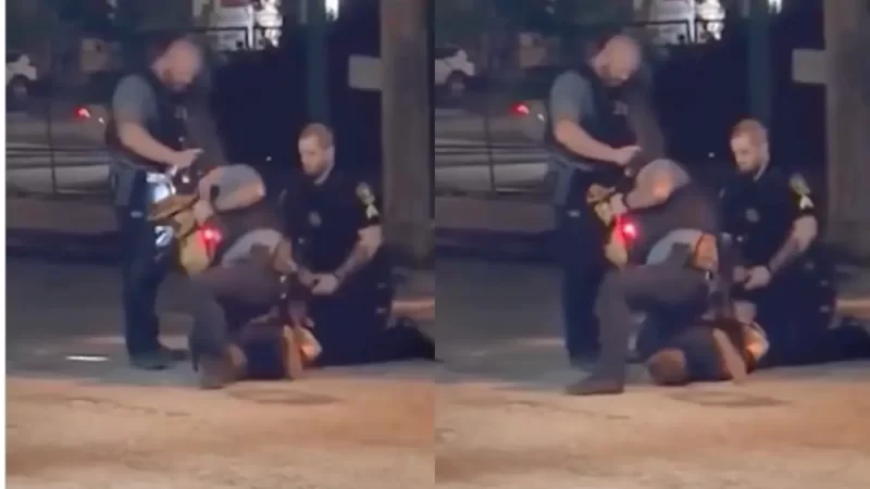 ‘What the… Was That for?’: Kansas City Cop Indicted After Shocking Video Shows Him Kneeing Handcuffed Bicyclist In the Face During Stop