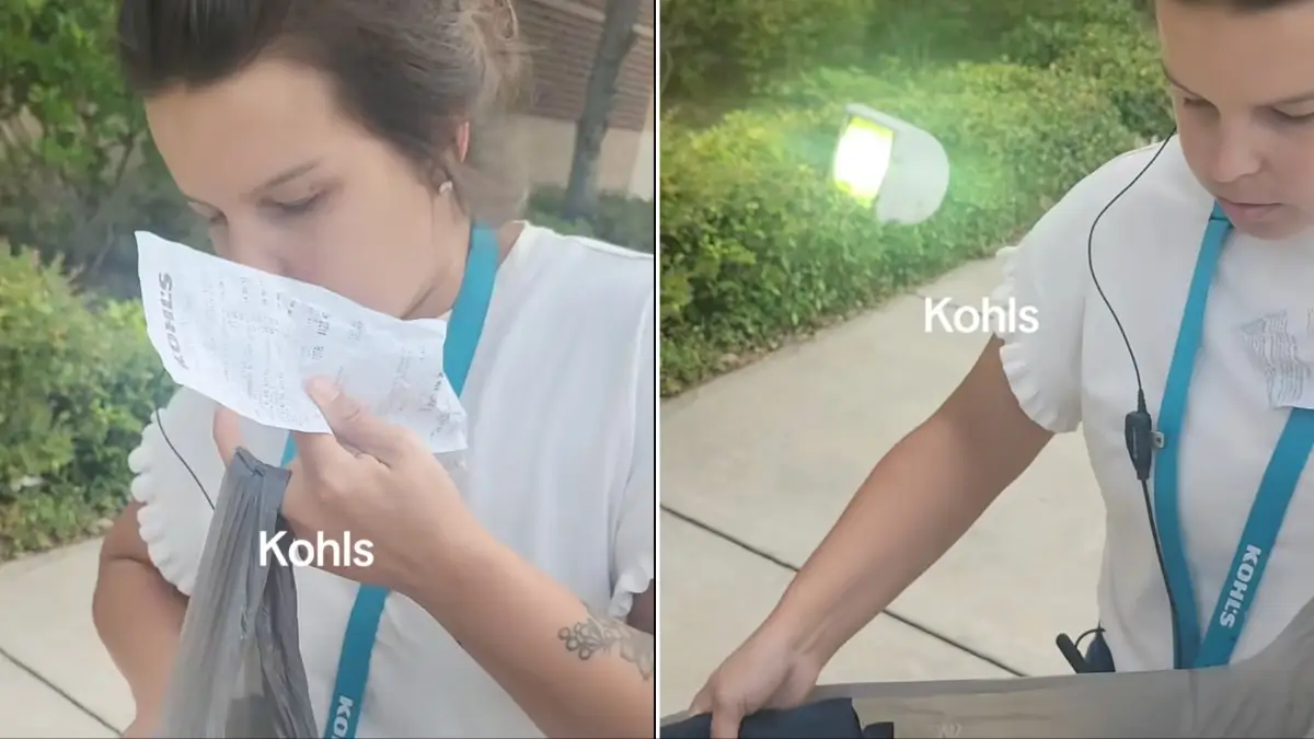 ‘Why Are You Checking My Bag?’: Outrage Erupts After Kohl’s Employee Runs Downs Black Shopper Demanding Receipts and Ransacking Bag Outside Store In Viral Video