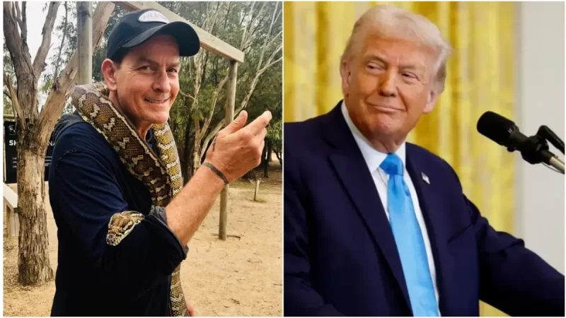 ‘The Con Never Stops With That Man’: Donald Trump’s ‘Special Gift’ to Charlie Sheen Exposed in Resurfaced Clip After Jeweler Took a Closer Look at the Engraving