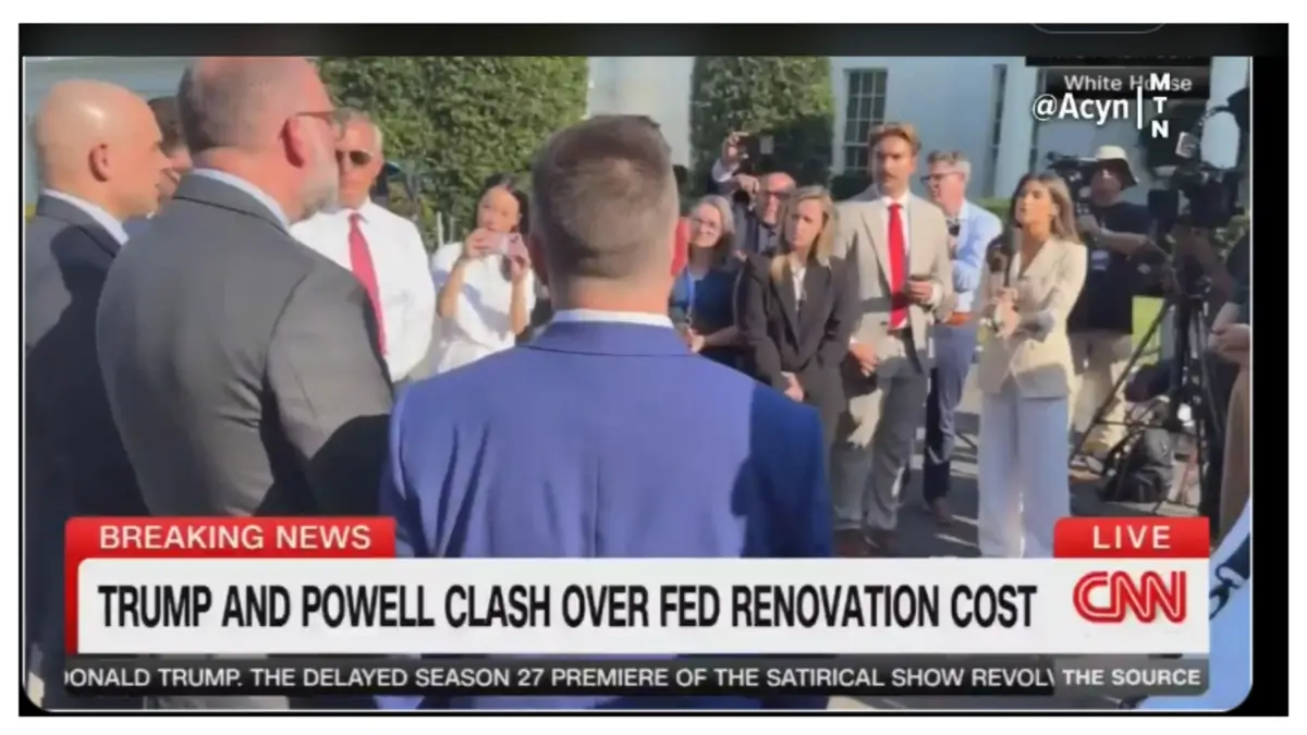 ‘WTF Is He Defending?’: Trump Officials Desperately Try to Spin Humiliating Fed Confrontation with Powell In Tense Clash with CNN Reporter, But Viewers Aren’t Buying It