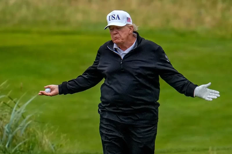 ‘He’s a Con Artist!’: Donald Trump Slammed After Viral Video Shows the President ‘Shamelessly Cheating’ at Golf on His Course In Scotland