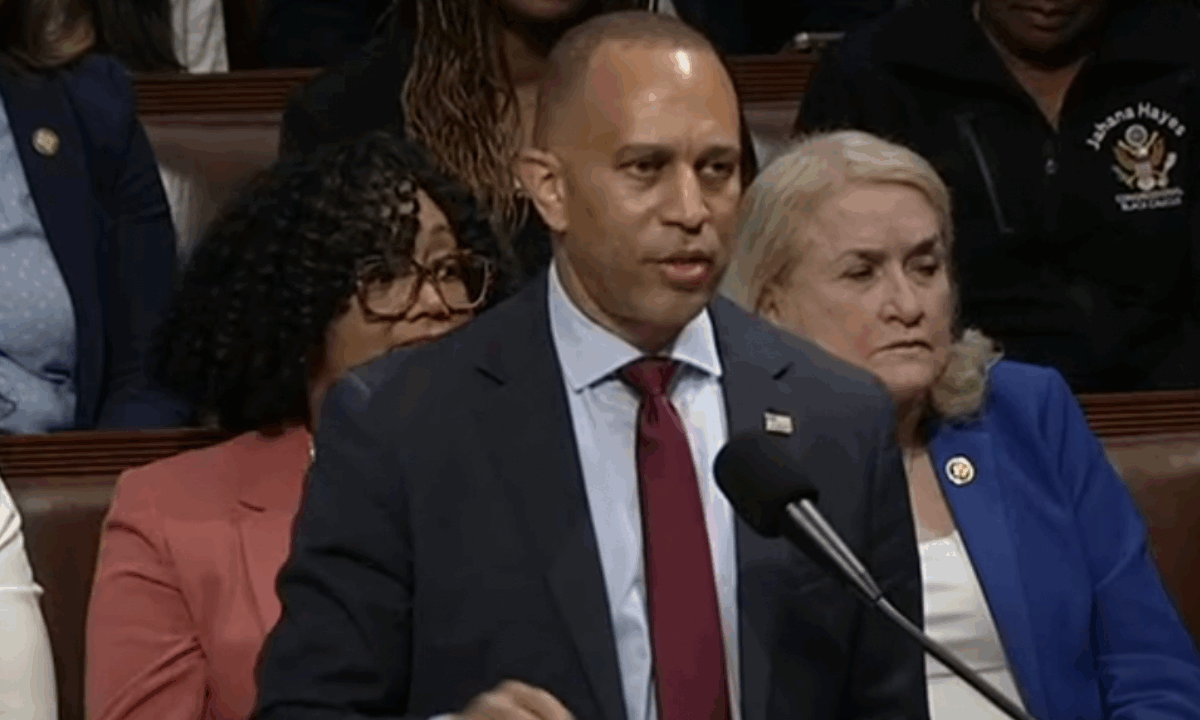 ‘Take my sweet time’: Hakeem Jeffries launches hours-long marathon speech to delay Trump’s ‘One, Big, Beautiful Bill’