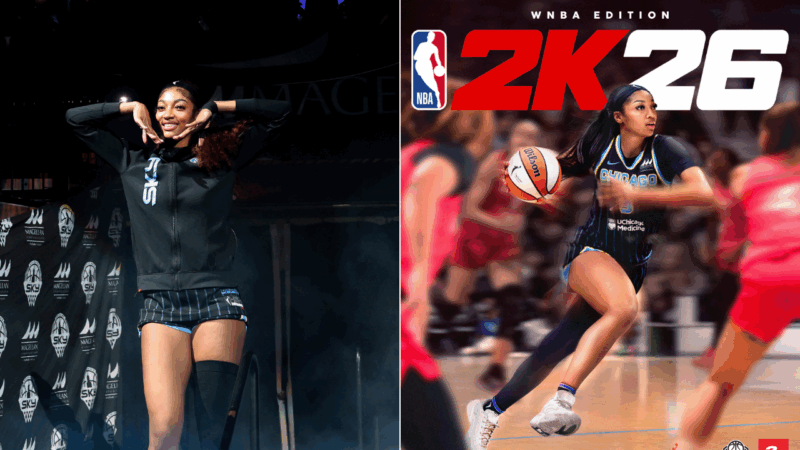 Angel Reese debuts signature Reebok shoe on the cover of NBA 2K26 WNBA Edition
