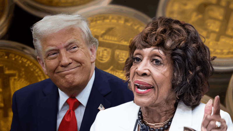 Rep. Maxine Waters warns crypto legislation opens door for Trump corruption, financial crisis