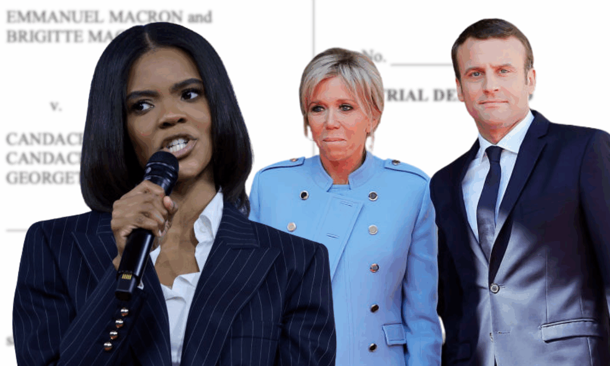 Candace Owens slapped with lawsuit for claiming French president’s wife was ‘born a man’