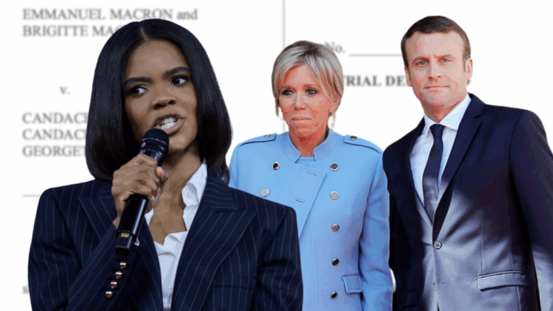 Candace Owens slapped with lawsuit for claiming French president’s wife was ‘born a man’