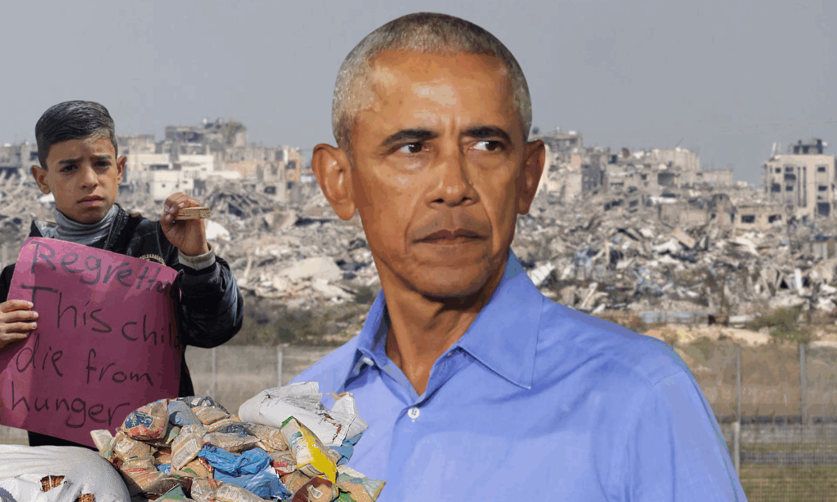 Obama says there’s ‘no justification’ for starvation in Gaza, calls for aid distribution