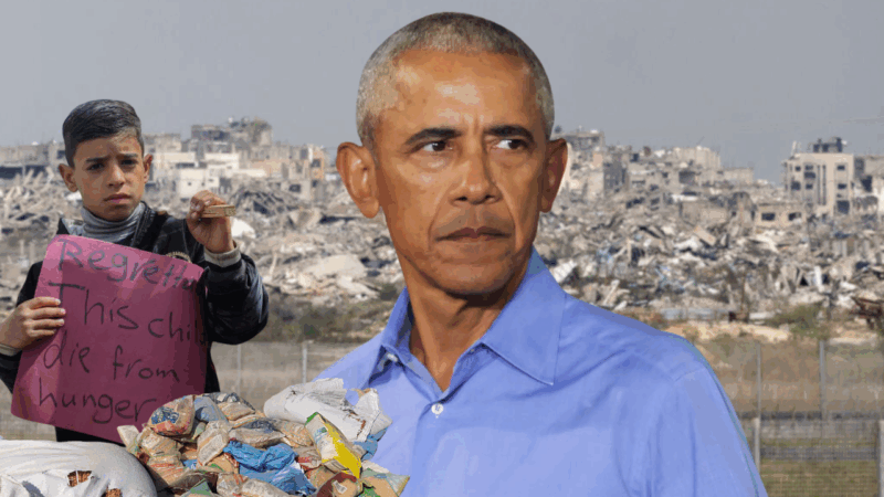 Obama says there’s ‘no justification’ for starvation in Gaza, calls for aid distribution