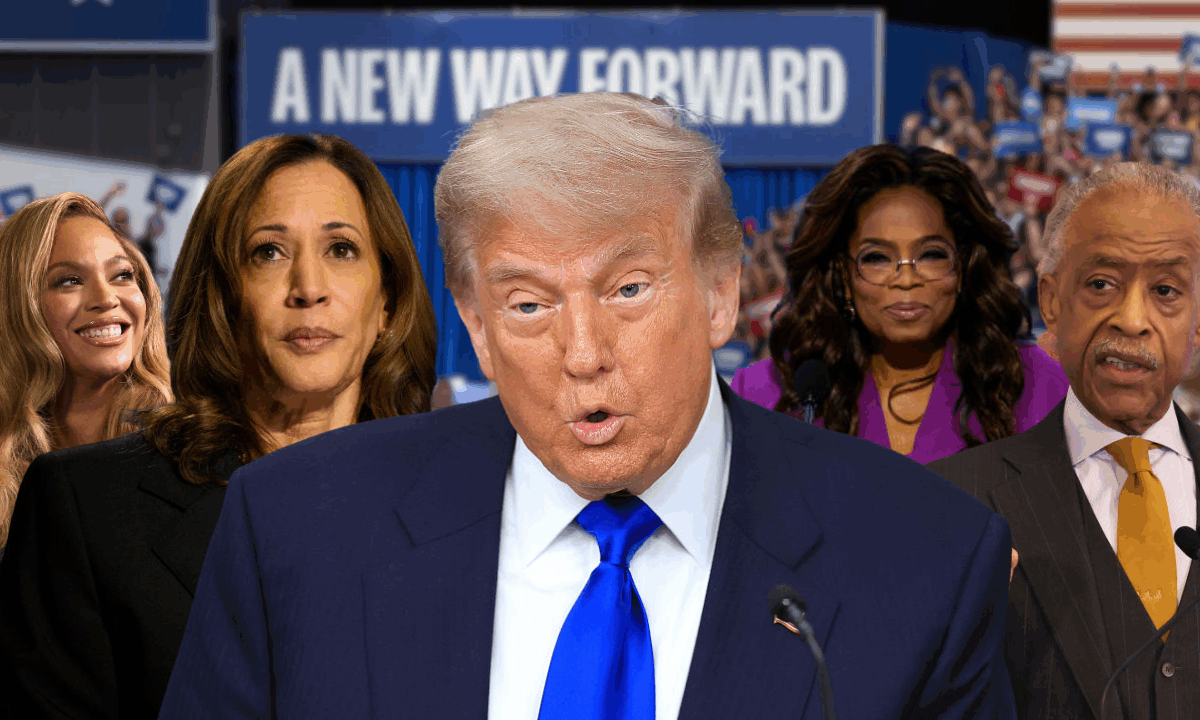 Why is Trump calling for the prosecution of Kamala Harris, Beyoncé, Oprah Winfrey and Al Sharpton?