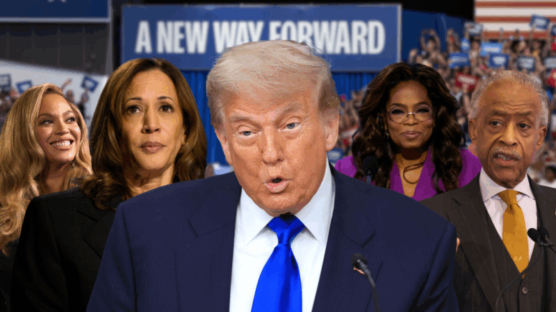 Why is Trump calling for the prosecution of Kamala Harris, Beyoncé, Oprah Winfrey and Al Sharpton?