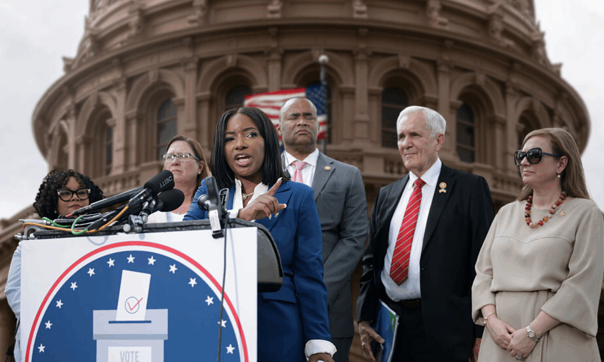 ‘It is a hot mess’: Rep. Jasmine Crockett calls out GOP gerrymandering plot after redrawn map kicks her out of her own district