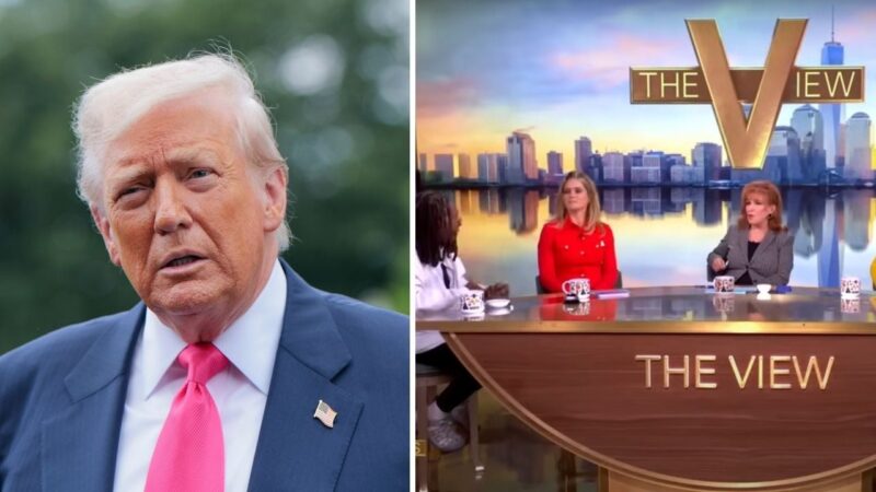 Donald Trump threatens to have ‘The View’ cancelled after co-host Joy Behar says he’s jealous of Obama