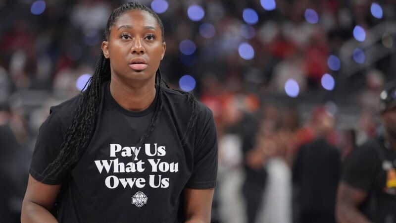 WNBA All-Stars make statement with warmup shirts over CBA
