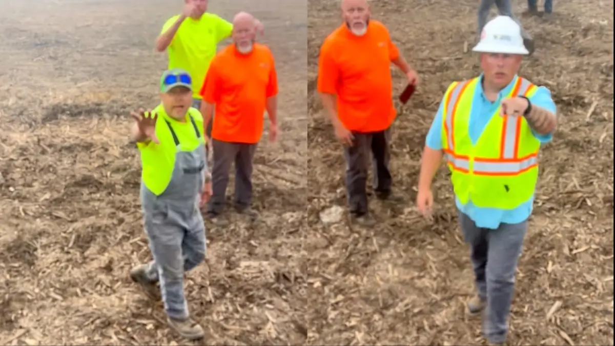 ‘Stay In Your Truck Before Something Happens to You!’: White Mob Blocks Black Semi Driver with Bulldozers As He Waits to Drop Off Load In North Carolina, Slams Door on His Dog In Viral Video