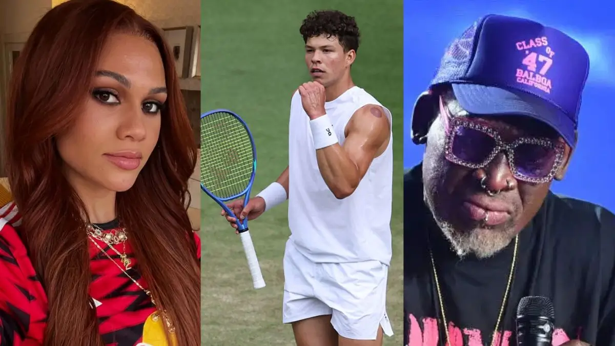 ‘It’s Very Clear She Was Not Raised by Dennis’: Ben Shelton’s Wimbledon Victory Sours After Announcer Drags Trinity Rodman’s Estranged Father Dennis Rodman Into the Spotlight