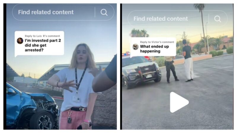 ‘Get Away from Me, Please!’: TikTok Influencer Tries to Flip the Script After Crash and Blame the Victim — But Her Attempt to Control the Story Backfires In the Worst Way When Cops Arrive