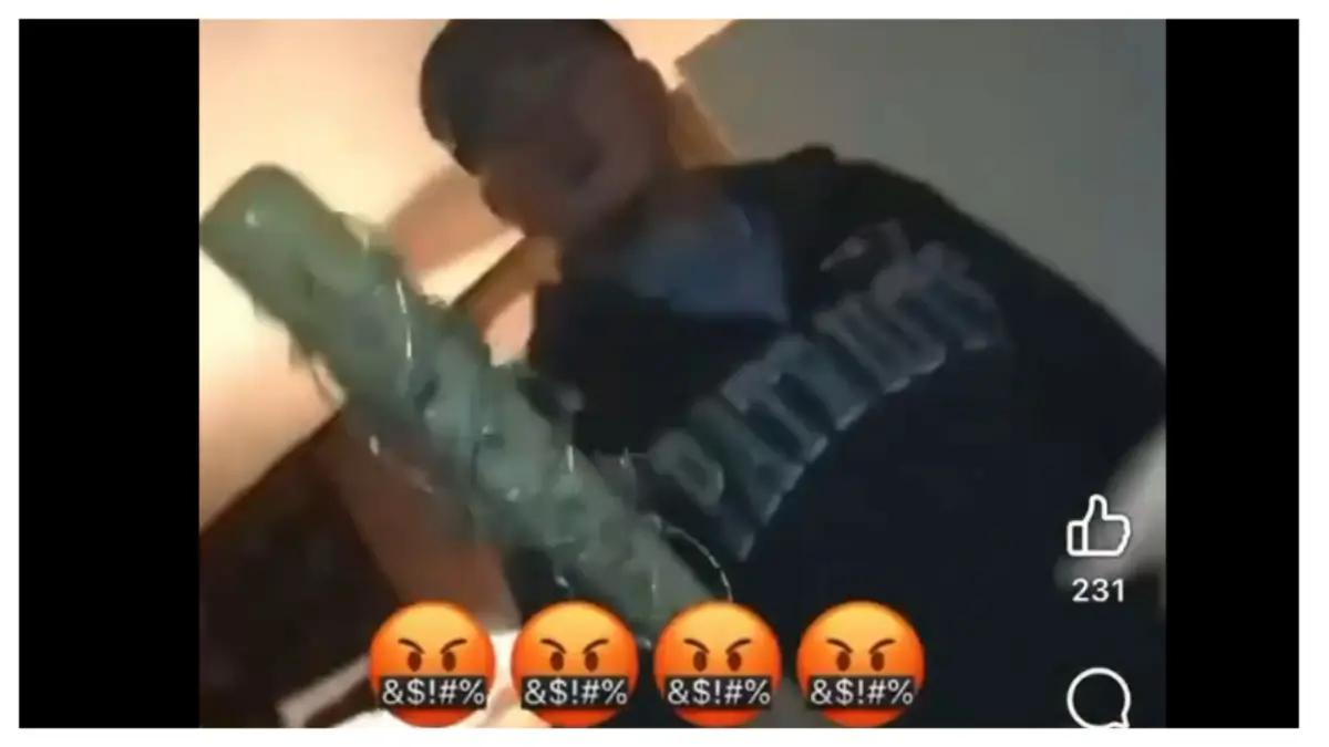 ‘Openly and Violently Racist’: White Corrections Officer Suspended After Viral Video Shows Him Flaunting Barbed Wire Bat He Calls the ‘N-Word Beater’; Critics Say He Must Be Fired