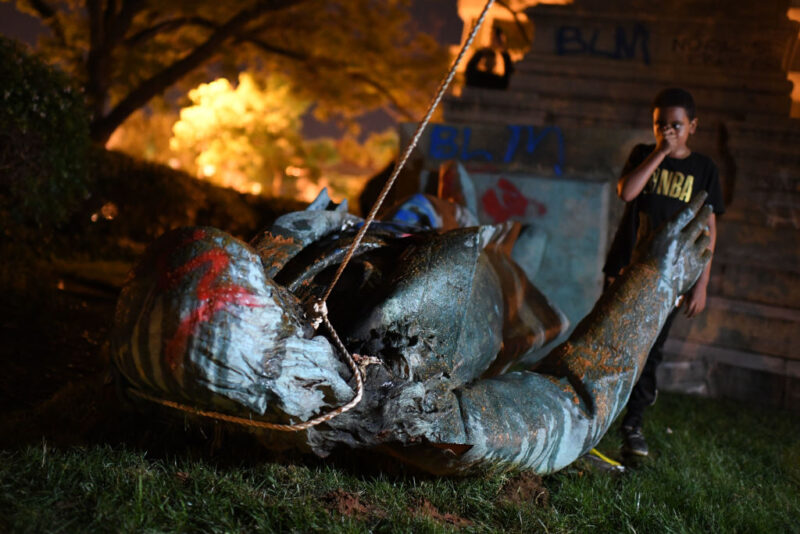 Trump To Restore Statue Of Confederate Leader Albert Pike, But Democrats Are The Party Of Slavery, Right?