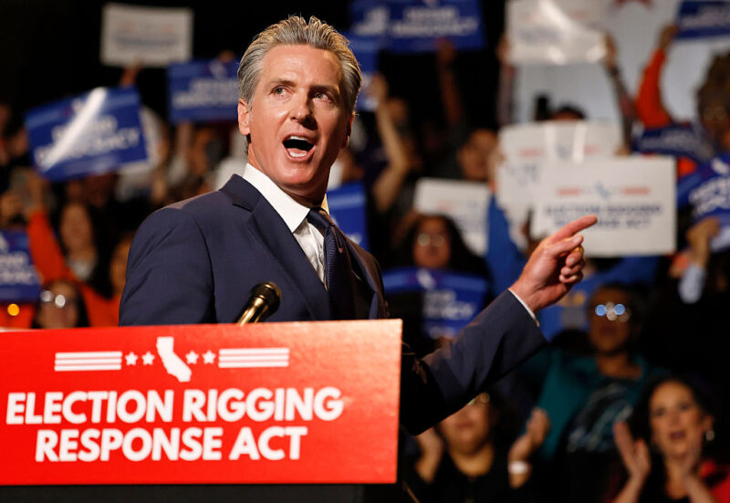 Calif. Gov. Gavin Newsom Counters Texas Redistricting Effort With One Of His Own