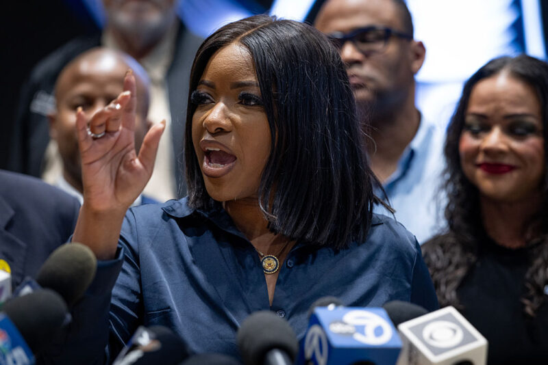 Racist MAGA Host Dragged Out Of Jasmine Crockett Town Hall After Calling Her A ‘Fake Ghetto Hoodrat!’