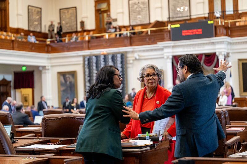 Several Texas Dems Spend Night In Chamber With Rep. Nicole Collier
