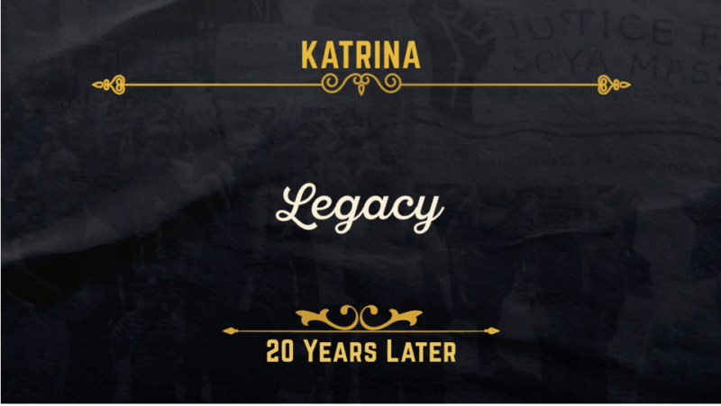 Hurricane Katrina 20 Years Later: Food & Legacy