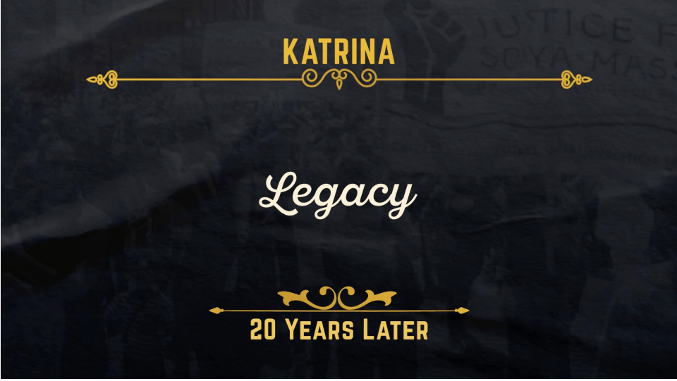 Hurricane Katrina 20 Years Later: Food & Legacy