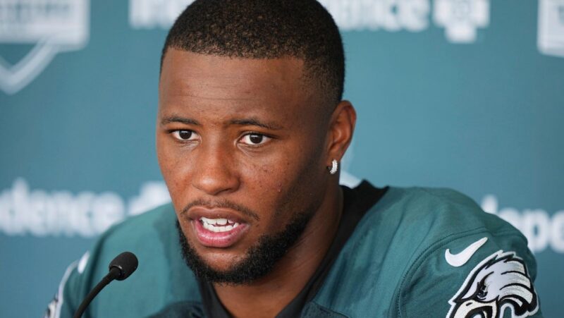 Eagles running back Saquon Barkley declines invitation to join Trump’s sports council